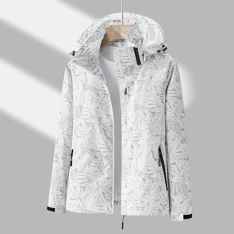 John | Mens Waterproof Windproof Hooded Softshell Outdoor Jacket