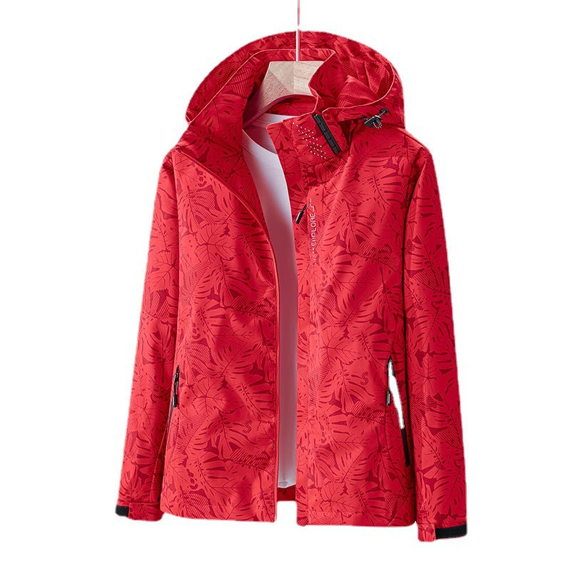John | Mens Waterproof Windproof Hooded Softshell Outdoor Jacket