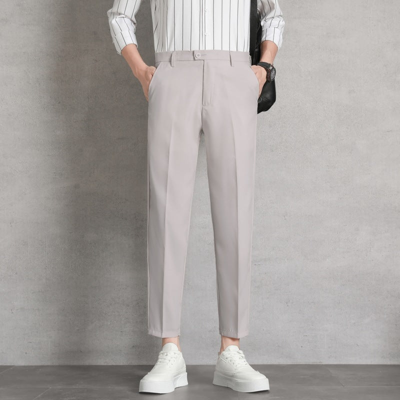 Joseph | Mens Slim Fit Straight Leg High Waisted Smart Casual Dress Pants