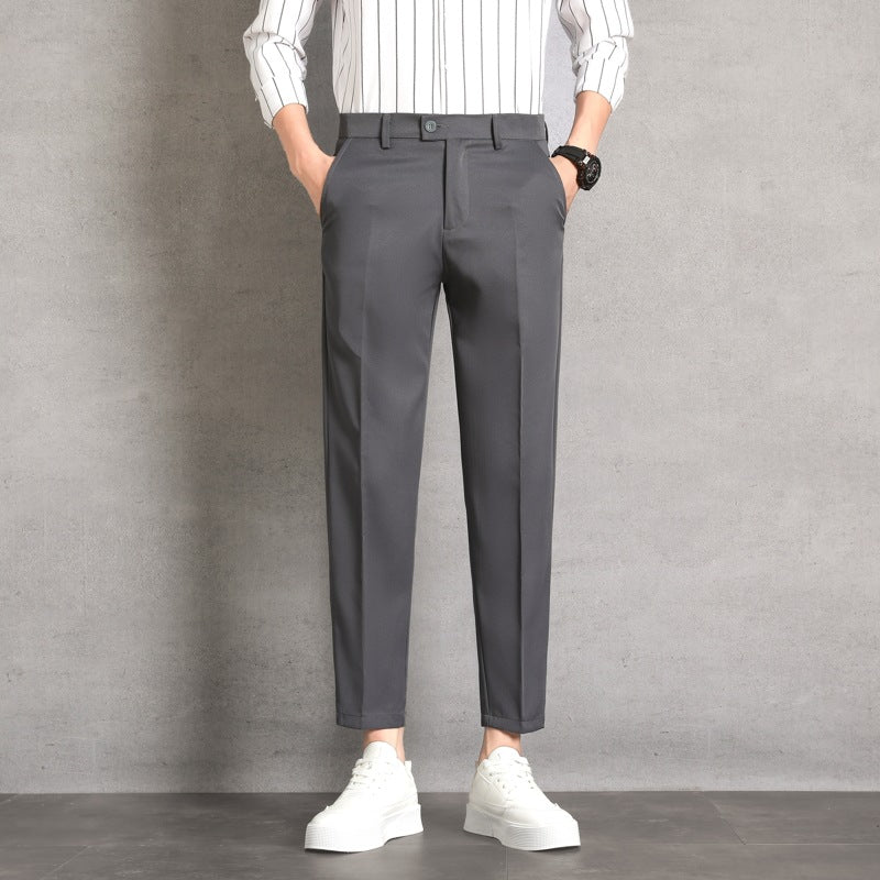 Joseph | Mens Slim Fit Straight Leg High Waisted Smart Casual Dress Pants