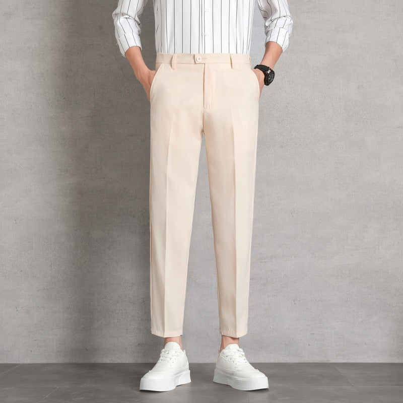Joseph | Mens Slim Fit Straight Leg High Waisted Smart Casual Dress Pants