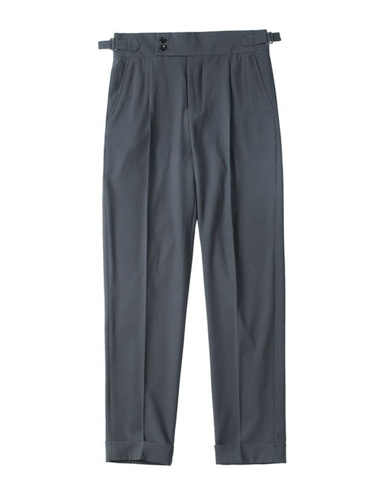 Joseph | Mens Slim Fit Straight Leg High Waisted Smart Casual Dress Pants