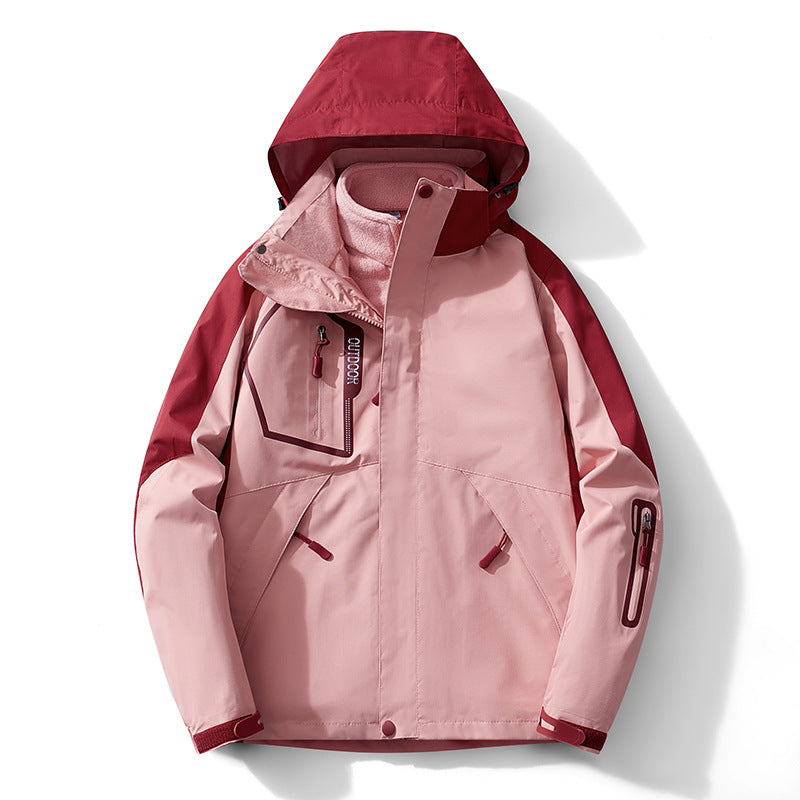 Josie | Womens Ski Jacket Waterproof Windproof 3-in-1 Hooded Winter Coat