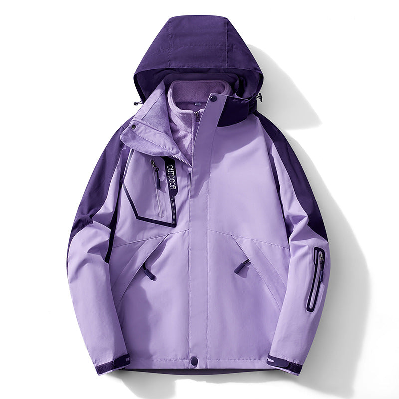 Josie | Womens Ski Jacket Waterproof Windproof 3-in-1 Hooded Winter Coat