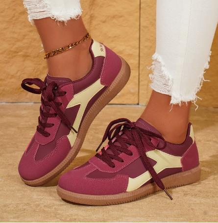 Judith | Womens Running Shoes Retro Sports Lace Up Sneakers