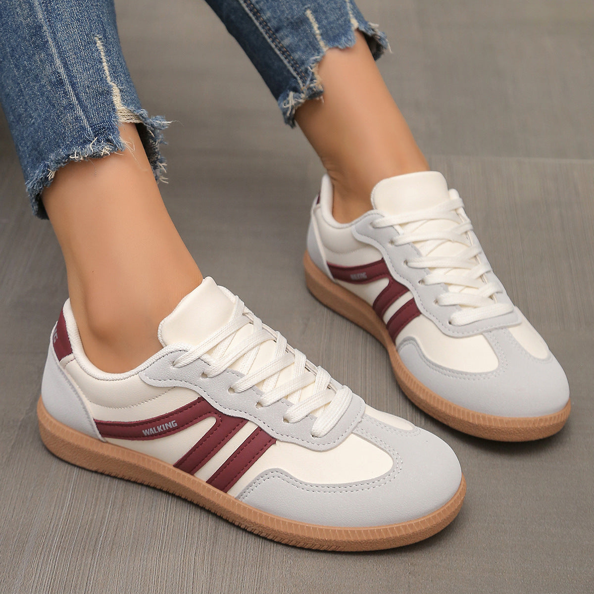 Judith | Womens Running Shoes Retro Sports Lace Up Sneakers