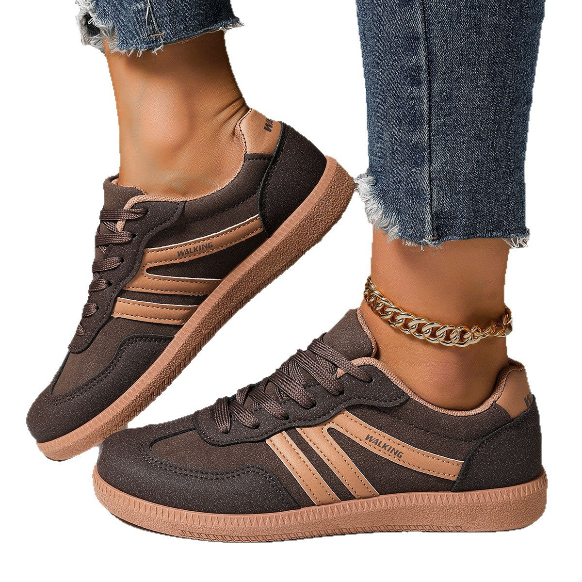 Judith | Womens Running Shoes Retro Sports Lace Up Sneakers