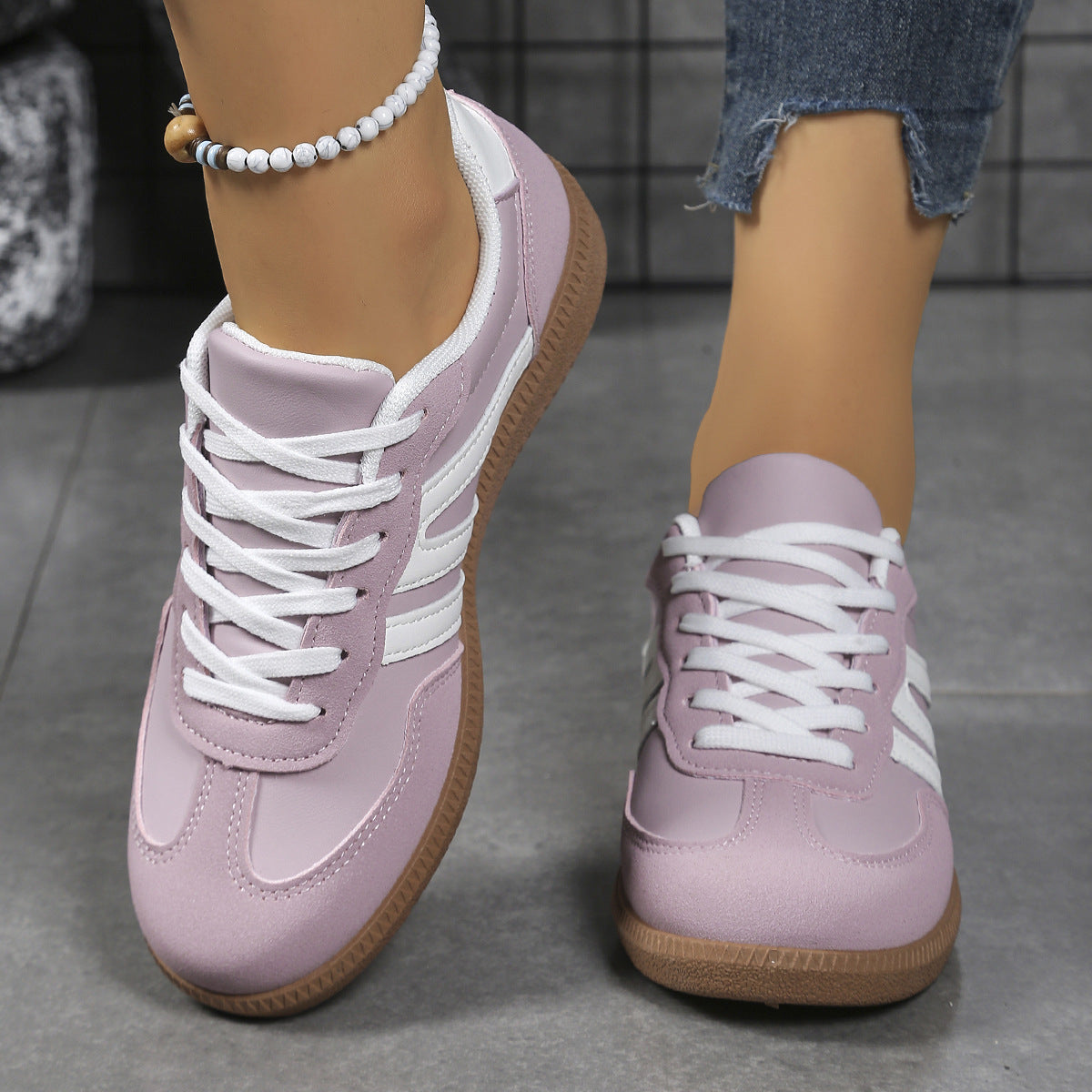 Judith | Womens Running Shoes Retro Sports Lace Up Sneakers
