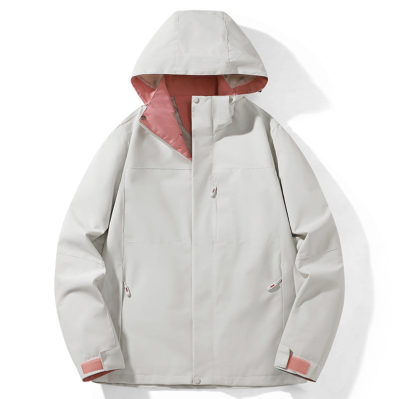 Judy | Womens Rain Jacket Waterproof Windproof Lightweight Hooded Outdoor Coat