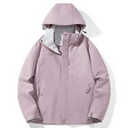 Judy | Womens Rain Jacket Waterproof Windproof Lightweight Hooded Outdoor Coat