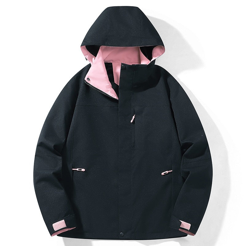 Judy | Womens Rain Jacket Waterproof Windproof Lightweight Hooded Outdoor Coat