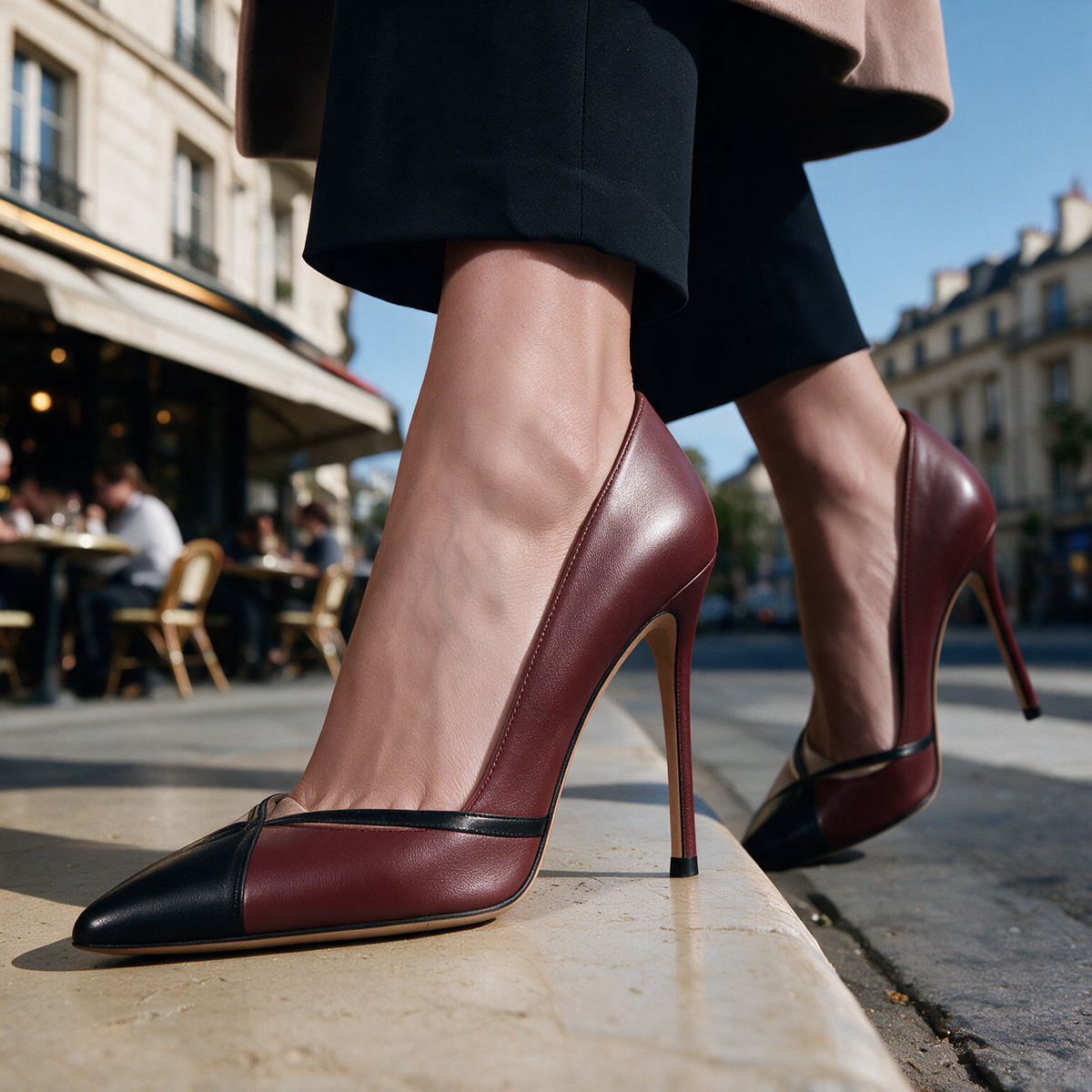 Juliette pointed toe stiletto pumps for women