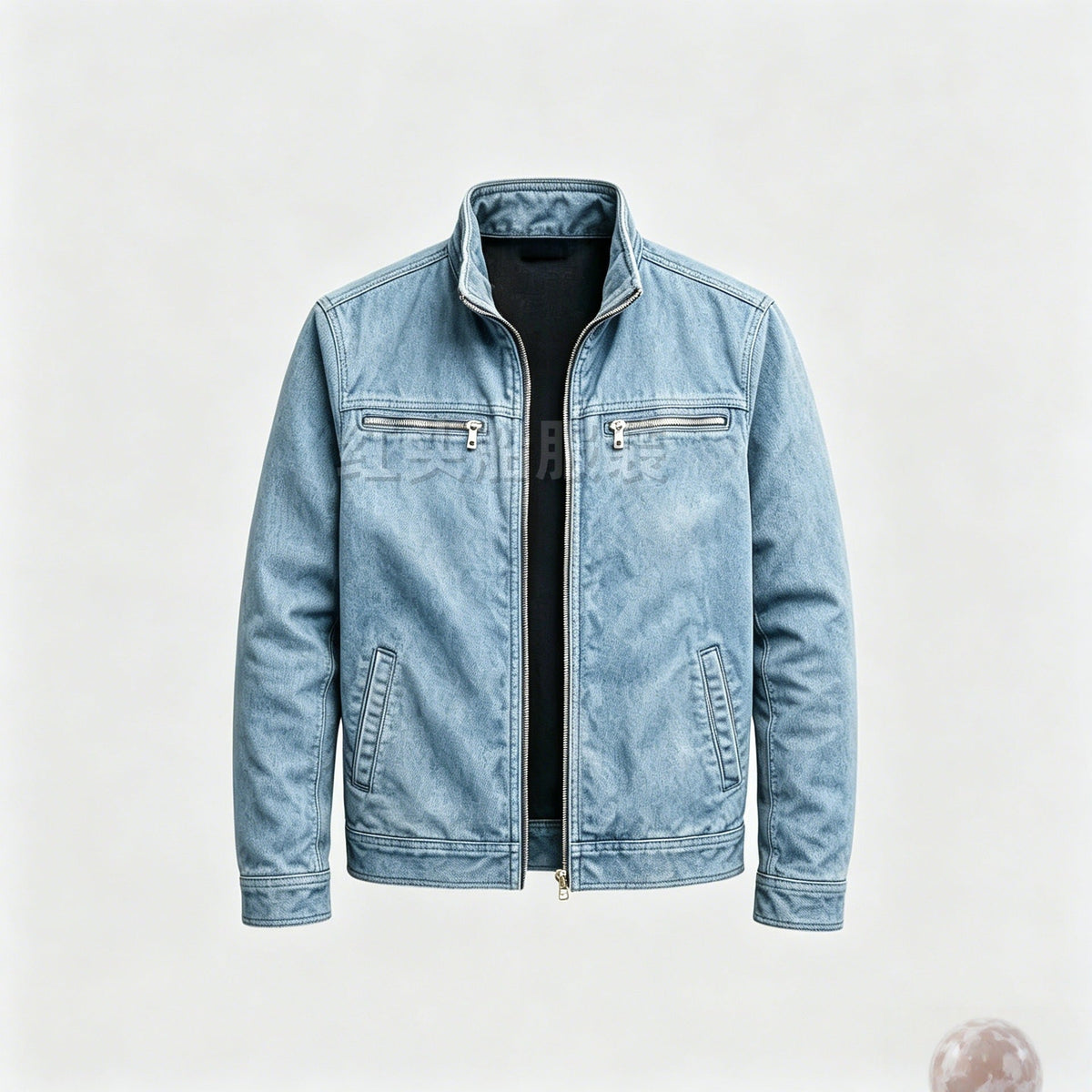 Kane | Mens Cotton Padded Work Jacket Lapel Full Zip Workwear Coat