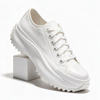 Kate | Womens Canvas Platform Thick Sole Flatform Shoes