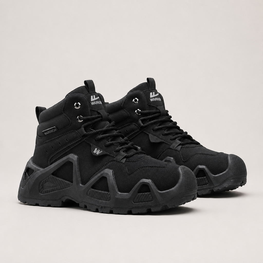 Katherine | Womens Water Resistant High Top Hiking Boots, Black