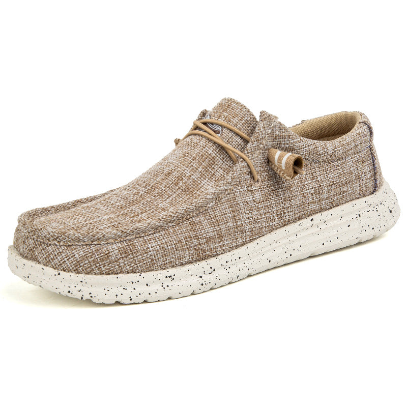 Kathy | Womens Slip On Canvas Shoes Cushioned Casual Loafers