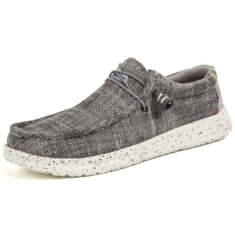 Kathy | Womens Slip On Canvas Shoes Cushioned Casual Loafers