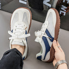 Katie | Womens Wide Fit Retro Mesh Sneakers Breathable Casual Shoes