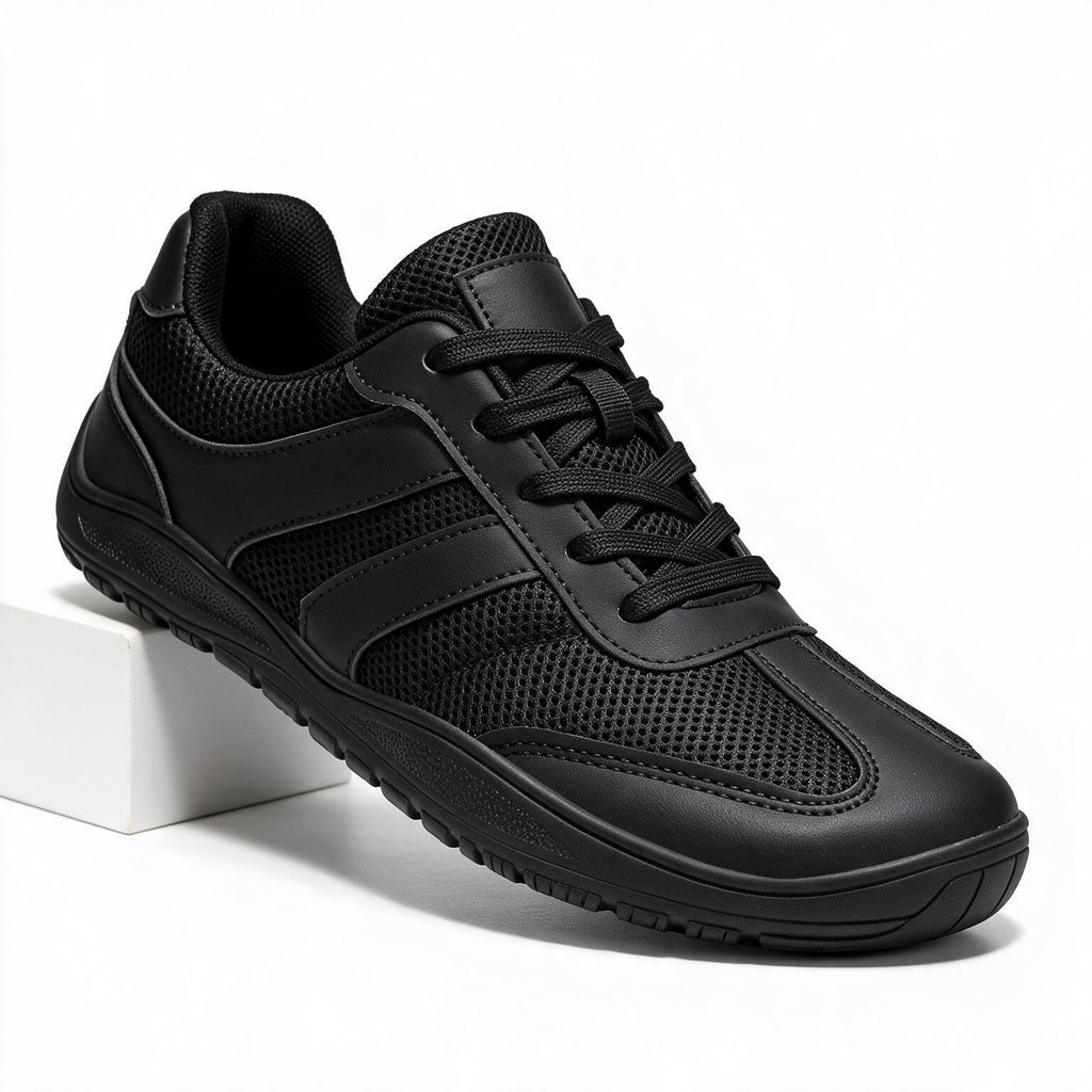 Katie | Womens Wide Fit Retro Mesh Sneakers Breathable Casual Shoes