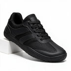 Katie | Womens Wide Fit Retro Mesh Sneakers Breathable Casual Shoes
