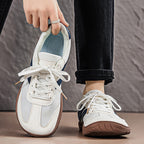 Katie | Womens Wide Fit Retro Mesh Sneakers Breathable Casual Shoes