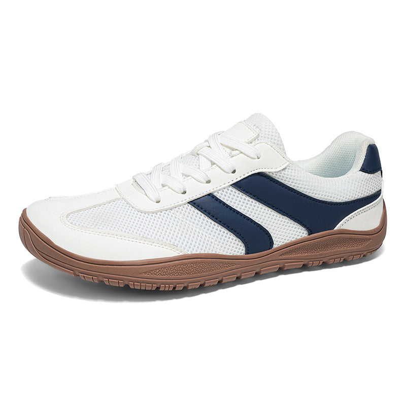 Katie | Womens Wide Fit Retro Mesh Sneakers Breathable Casual Shoes