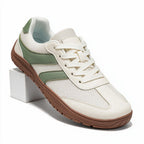 Katie | Womens Wide Fit Retro Mesh Sneakers Breathable Casual Shoes