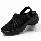 Kelsey | Womens Slip On Breathable Mesh Air Cushion Walking Sneakers