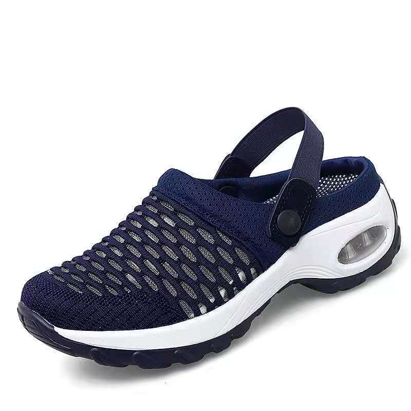 Kelsey | Womens Slip On Breathable Mesh Air Cushion Walking Sneakers