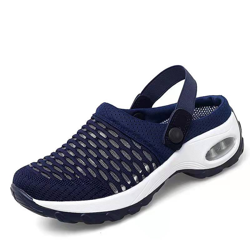 Kelsey | Womens Slip On Breathable Mesh Air Cushion Walking Sneakers
