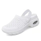 Kelsey | Womens Slip On Breathable Mesh Air Cushion Walking Sneakers
