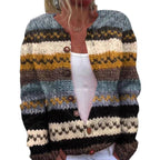 Kendra | Womens 3D Printed Zip Up Sweatshirt Cardigan Fall Spring Jacket