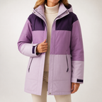 Kester | Womens Waterproof Jacket Ski Windproof Hooded Winter Coat, Design 2