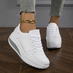 Kimberly | Womens Chunky Platform Lace Up Casual Fashion Walking Sneakers