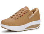 Kimberly | Womens Chunky Platform Lace Up Casual Fashion Walking Sneakers