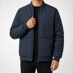 Lachlan | Mens Padded Puffer Winter Warm Casual Jacket, Blue