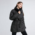 Lambert | Mens Puffer Padded Warm Winter Down Jacket - Black