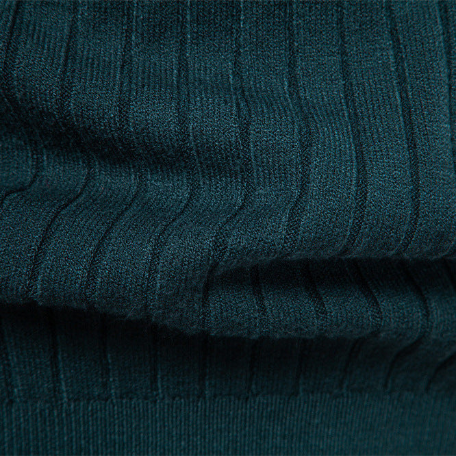 Lance | Mens Turtleneck Sweater Knit Roll Neck Warm Winter Pullover