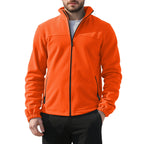Langston | Mens Fleece Lined Winter Jacket Warm Stand Collar Coat