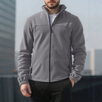 Langston | Mens Fleece Lined Winter Jacket Warm Stand Collar Coat