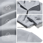 Langston | Mens Fleece Lined Winter Jacket Warm Stand Collar Coat