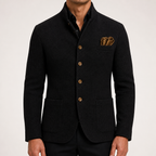 Larry | Mens Retro Casual Winter Jacket Fall Warm Outerwear, Black