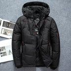 Lee | Mens Padded Winter Puffer Jacket Detachable Hood Warm Insulated Coat