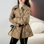 Leigh | Womens Lightweight Puffer Jacket Down Warm Winter Coat