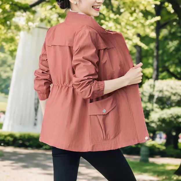 Lennon | Womens Wool Blend Drawstring Waist Winter Coat