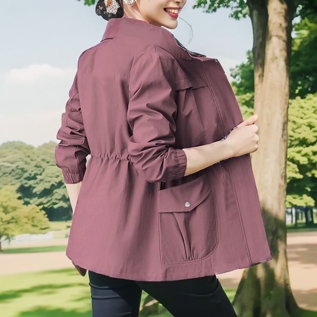 Lennon | Womens Wool Blend Drawstring Waist Winter Coat