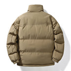 Lester | Mens Fleece Lamb Wool Warm Thick Stand Collar Winter Top