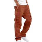 Levi | Mens Drawstring Moisture Wicking Multi Pocket Cargo Work Pants