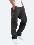 Levi | Mens Drawstring Moisture Wicking Multi Pocket Cargo Work Pants