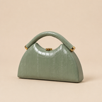 Liesl | Womens Handbag Shoulder Crossbody Evening Bag, Design 2 (Sage Green)
